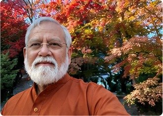 Dr. C. K. Ashok Kumar in an autumn landscape